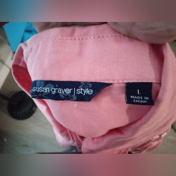Susan Graver Pink Jacket - Picture 8 of 8